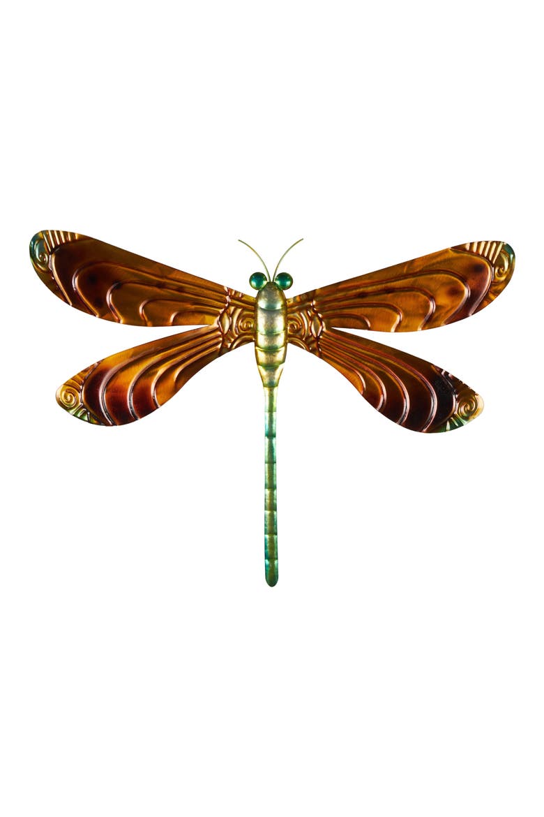 Dragonfly Wall Decor, Main, color, MULTI COLORED