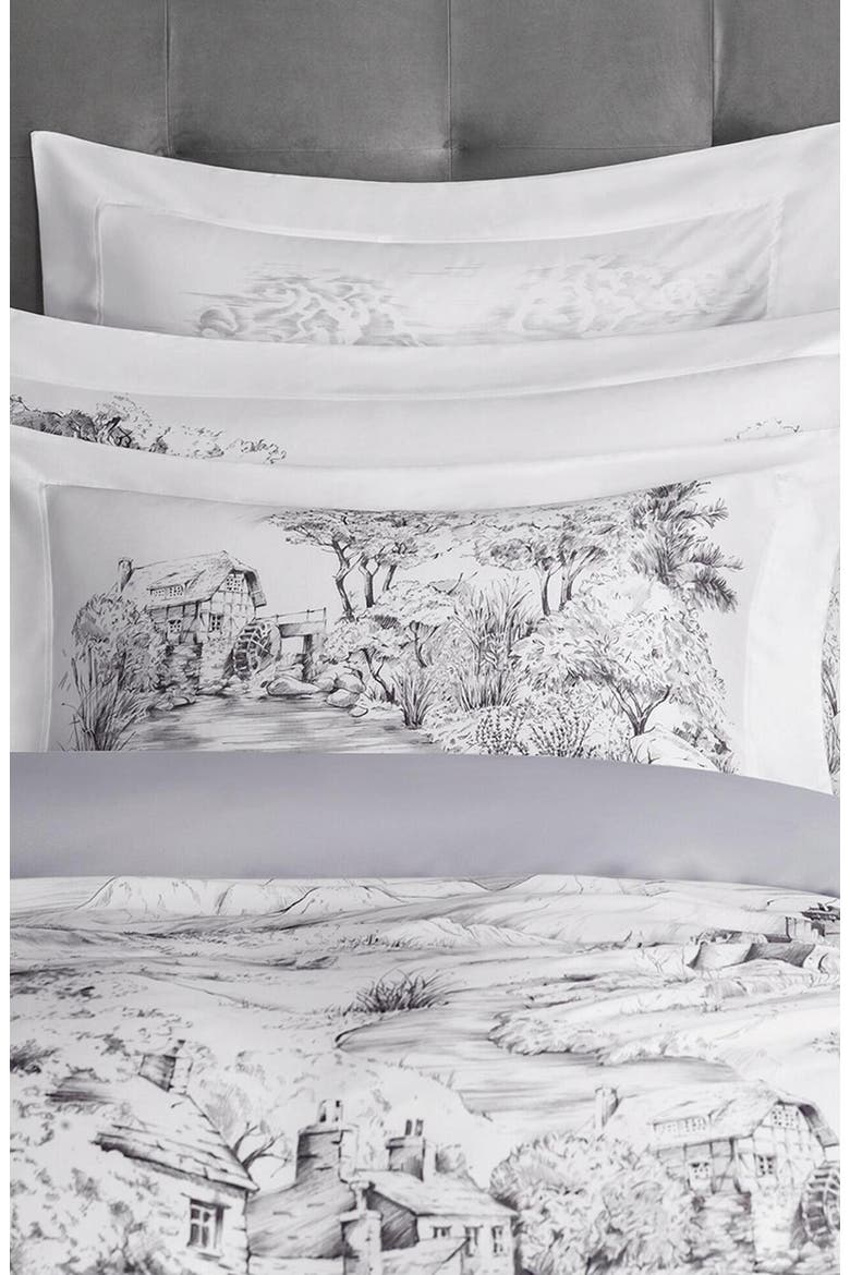 Goranna pillowcase, Alternate, color, White
