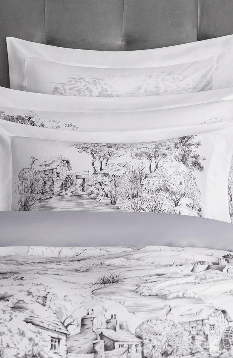 Togas Goranna pillowcase, Alternate, color, White