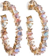 NATIVE GEM Vienna Opal Hoops