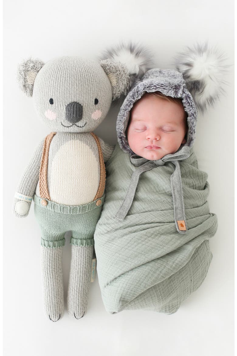 Quinn the Koala Stuffed Animal, Alternate, color, GREEN/ GREY