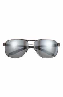 The Bird 61.5mm Polarized Aviator Sunglasses