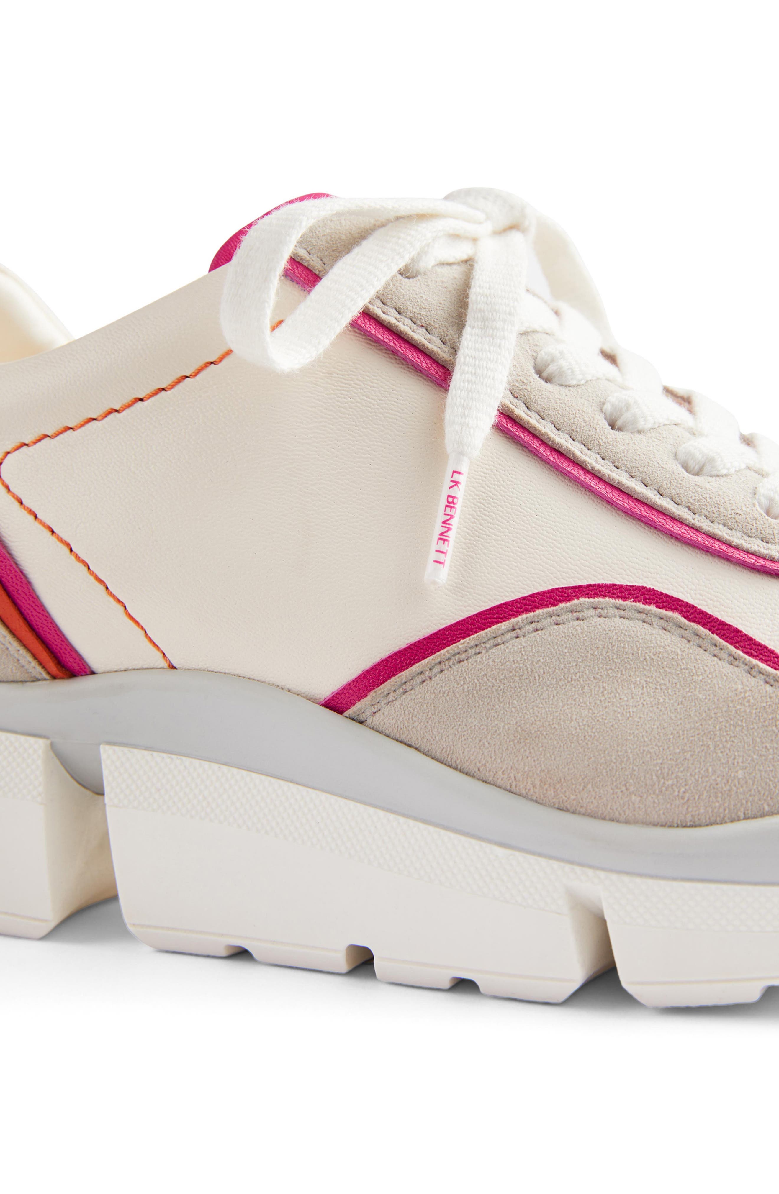 LK Bennett Step Chunky Sneaker, Alternate, color, 