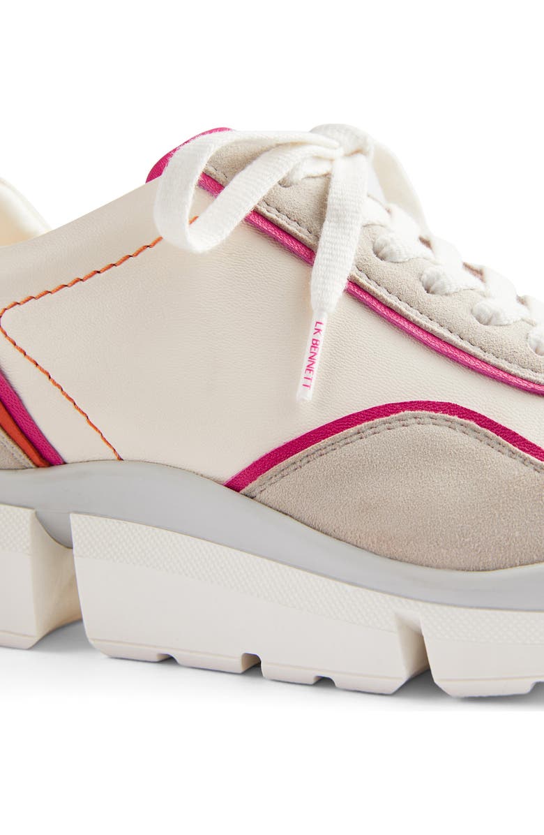 LK Bennett Step Chunky Sneaker, Alternate, color,