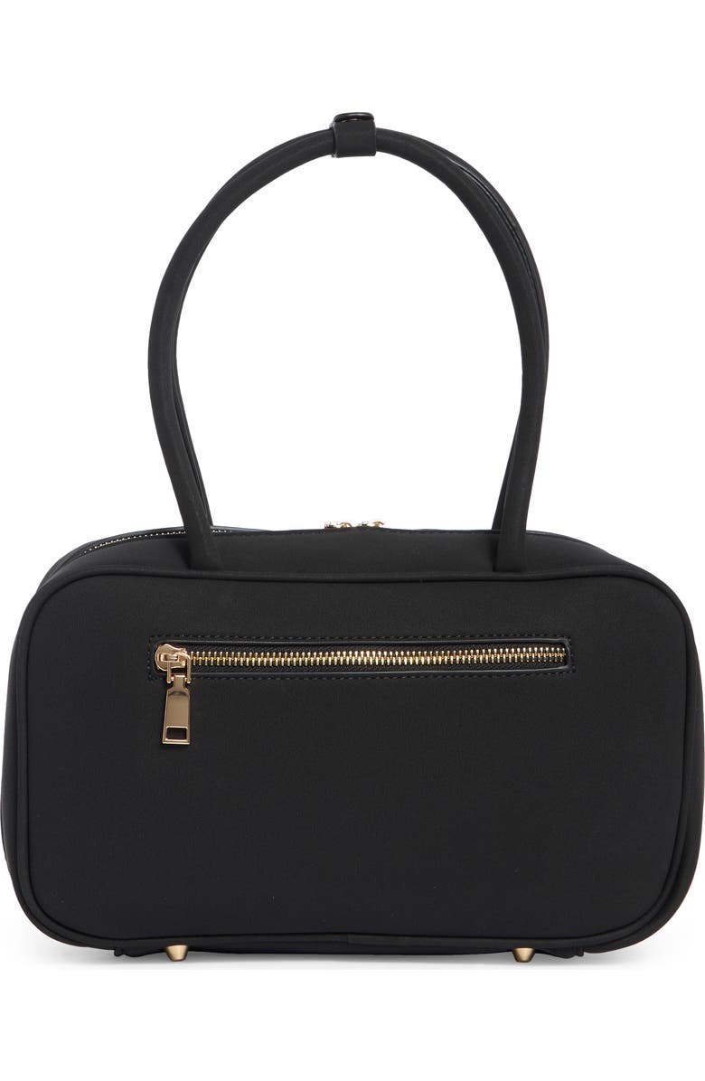 URBAN EXPRESSIONS HANDBAGS Faux Suede Shoulder Bag, Alternate, color, Black