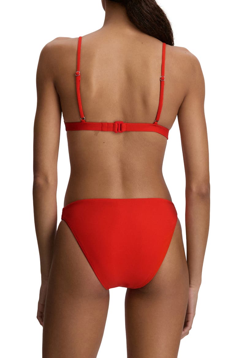 Minimalist Bikini Bottoms, Alternate, color, BRIGHT POPPY