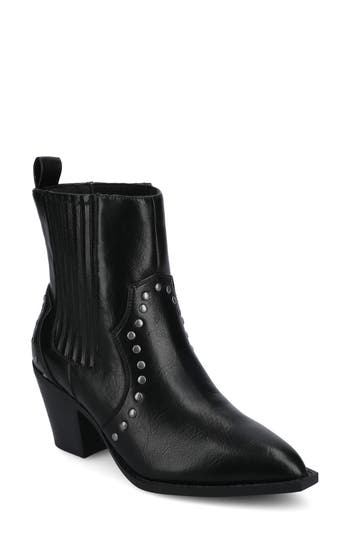 JOURNEE COLLECTION JOURNEE COLLECTION BRAYLEE WESTERN CHELSEA BOOT 