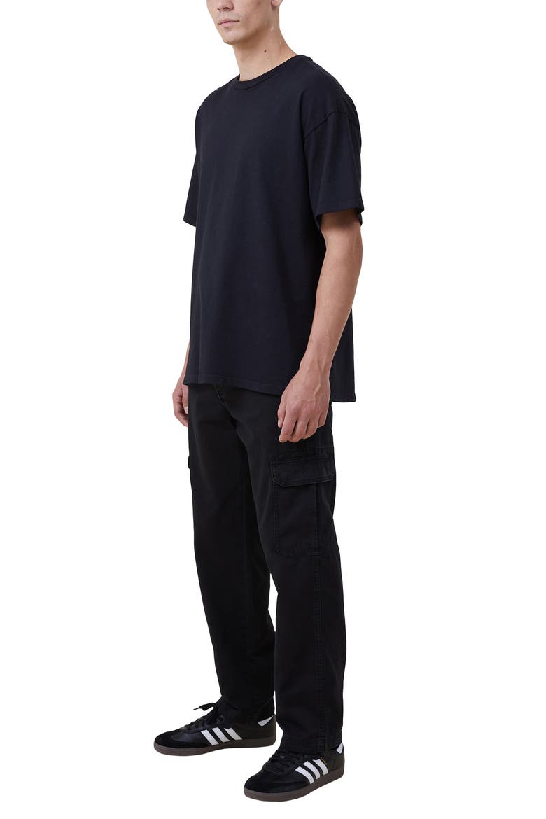 Tactical Cargo Pants, Main, color, JET BLACK HERRINGBONE
