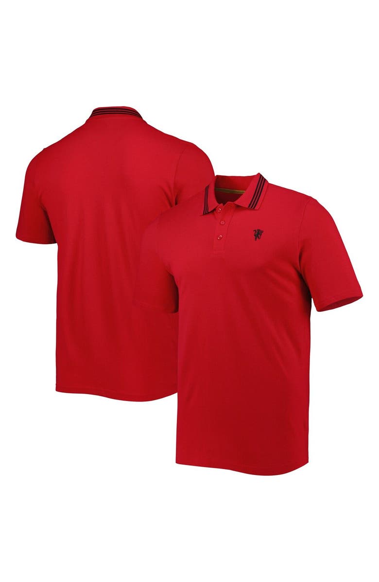 adidas Men's adidas Red Manchester United Club Polo, Main, color, Red