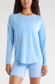 Zella Breathe Long Sleeve Performance T-Shirt