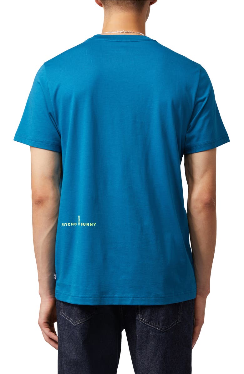 Psycho Bunny Gresham Logo Graphic Tee, Alternate, color, 