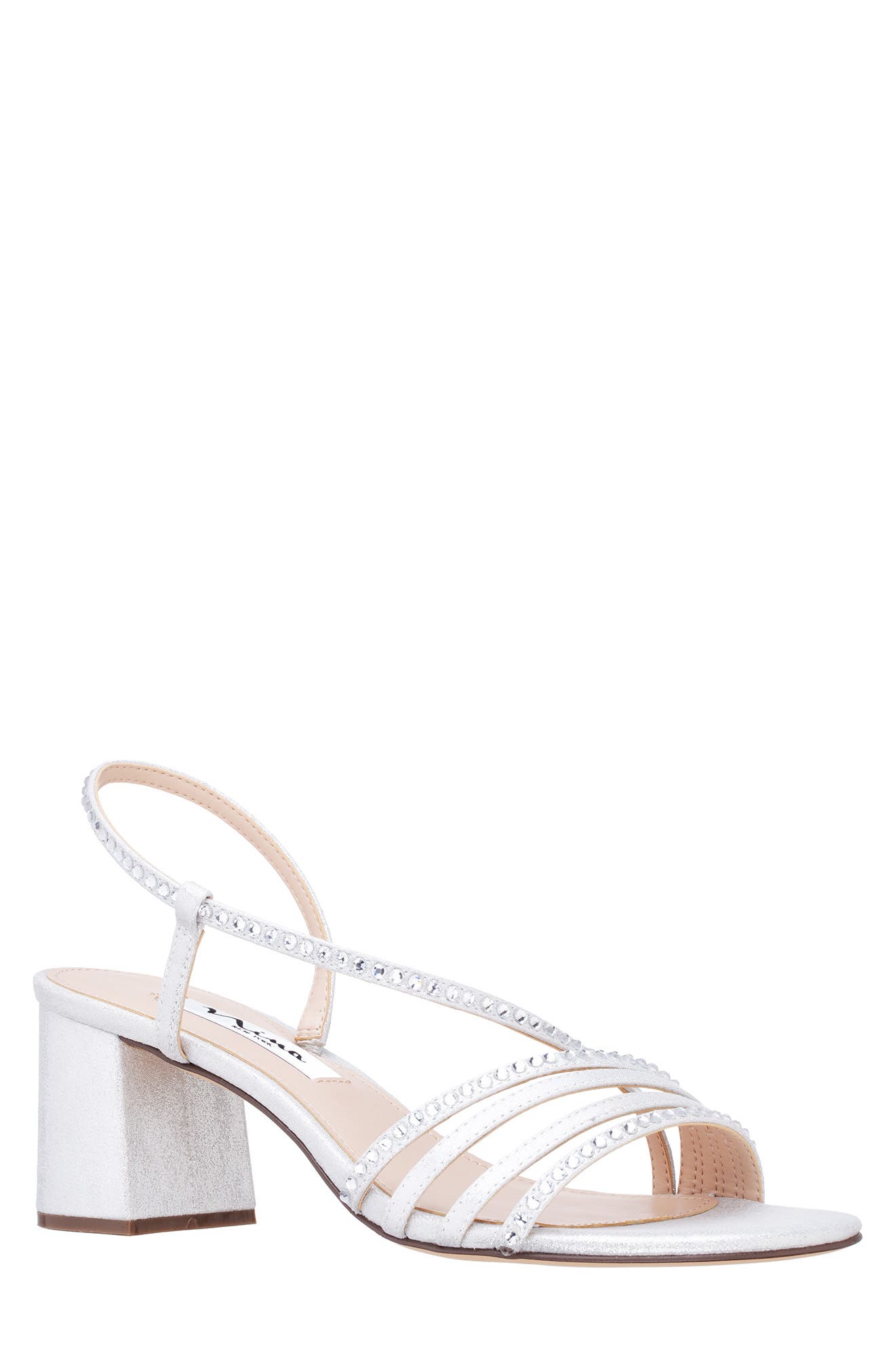 Nina Natalia Block Heel Sandal, Main, color, 