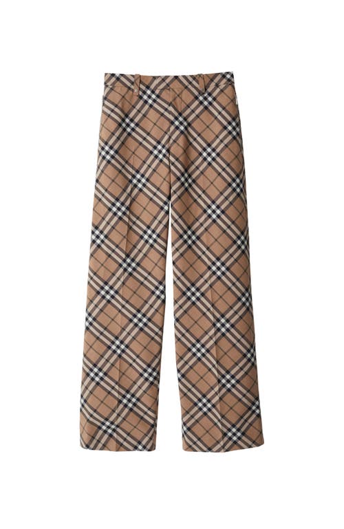 Burberry Multicolor Checked Tailored Trousers