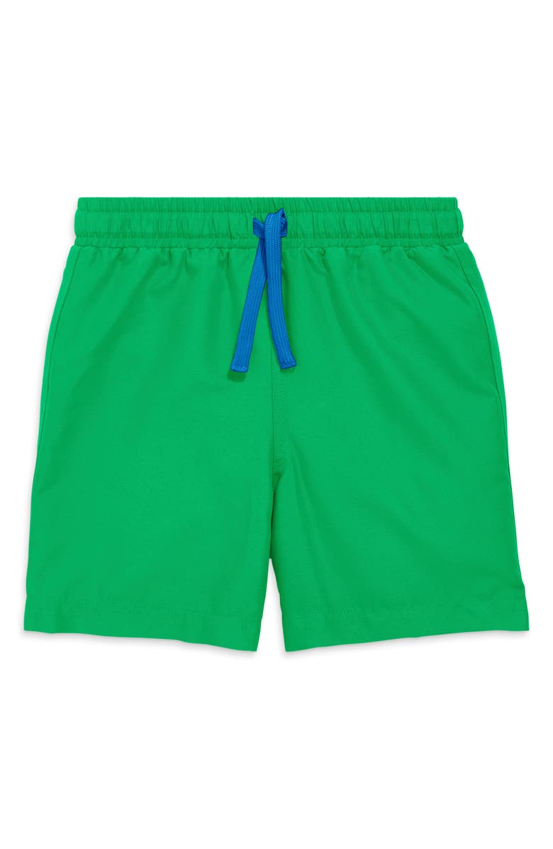 Primary Kids' Swim Trunks, Main, color, Green Apple