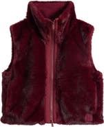 Free People Afterglow Faux Fur Vest