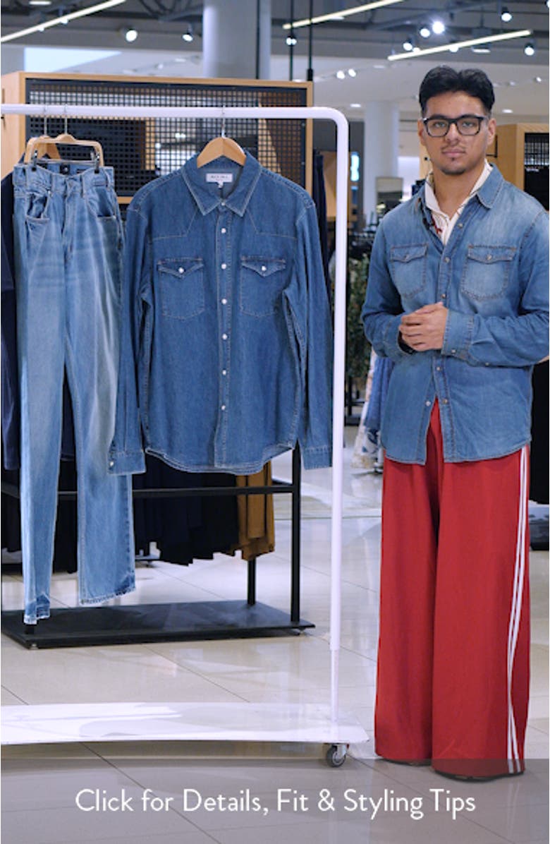 Jackson Denim Western Snap-Up Shirt, sales video thumbnail