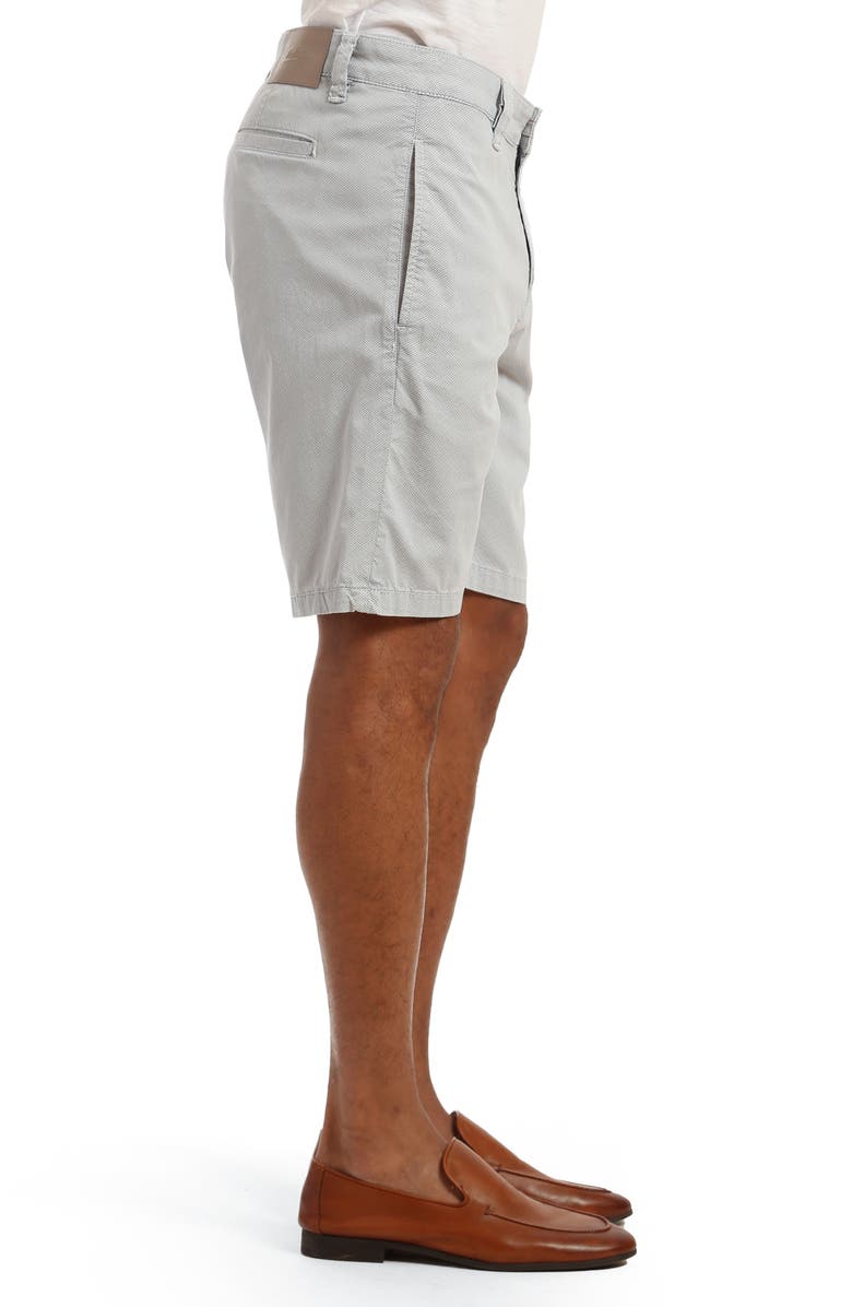 34 Heritage Arizona Flat Front Chino Shorts, Alternate, color, Stone Tie Print