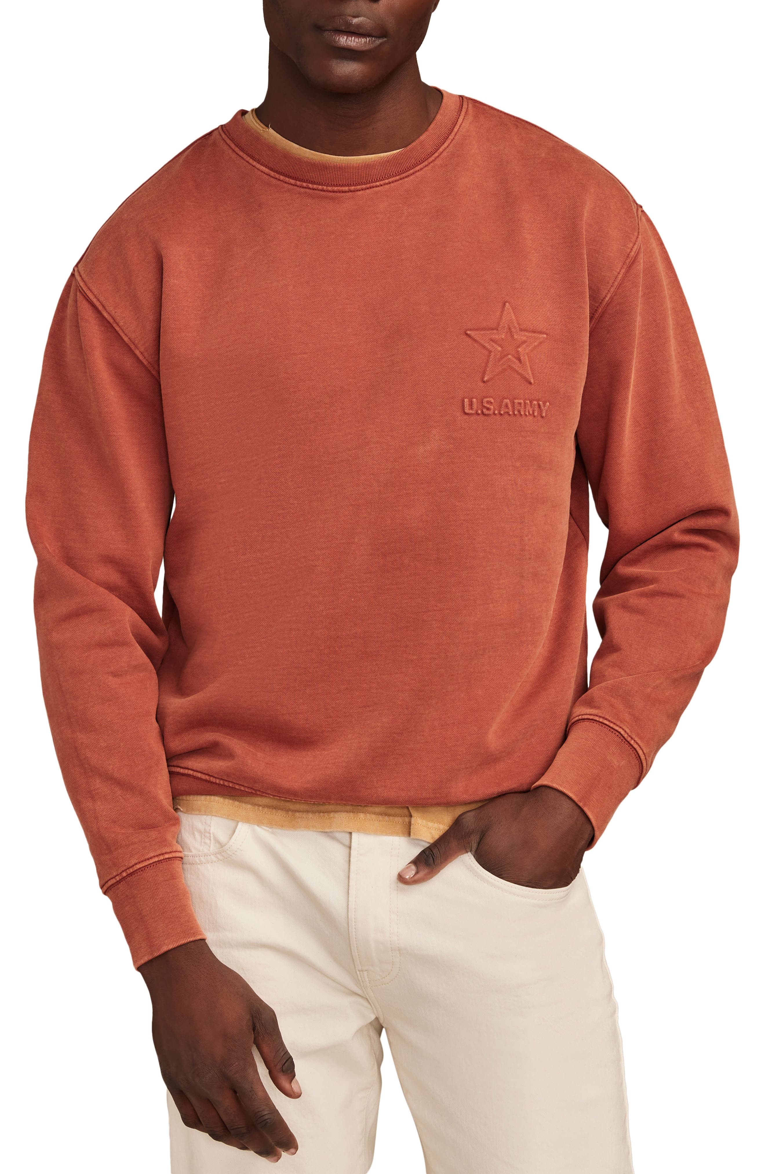 Army Cotton Logo Sweatshirt