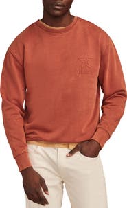 Lucky Brand Army Cotton Logo Sweatshirt