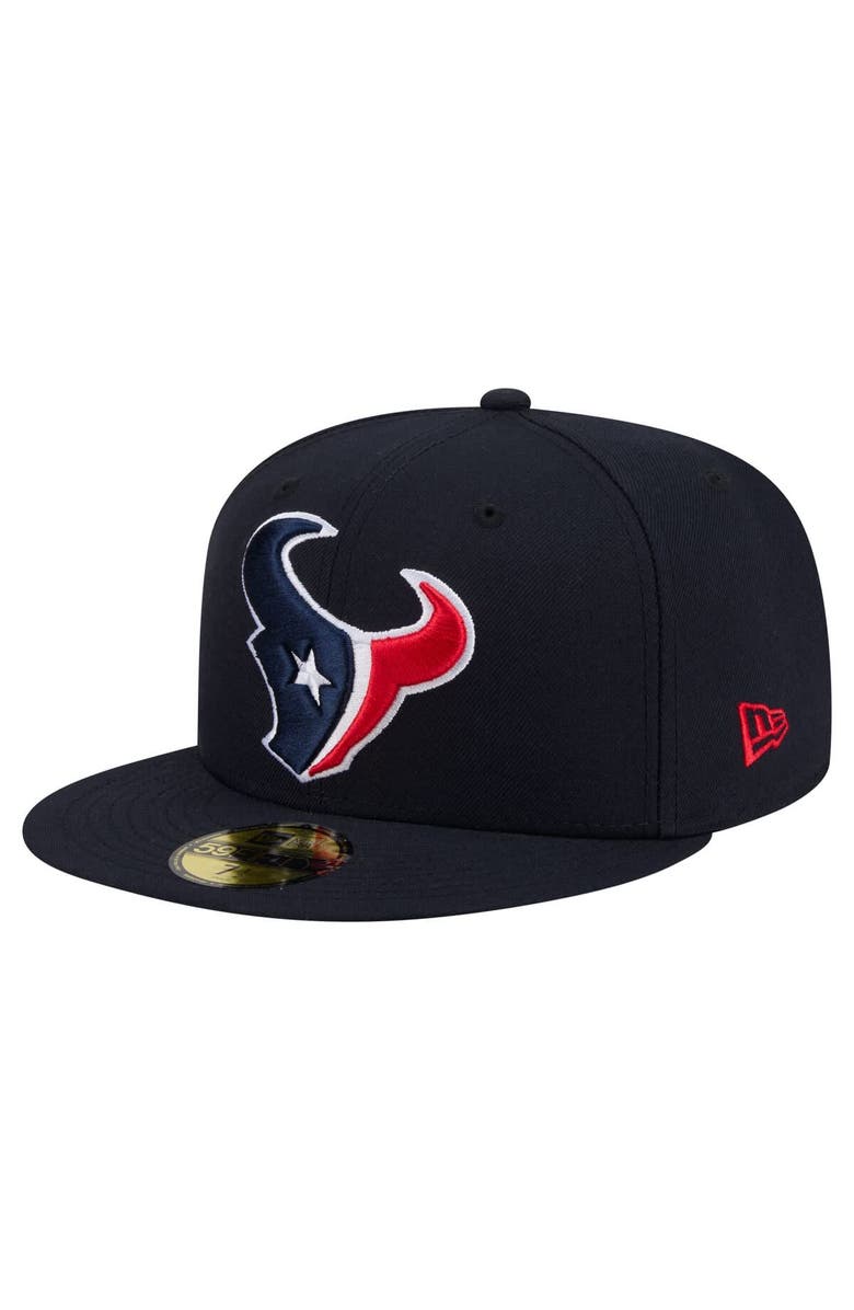 New Era Men's New Era Navy Houston Texans 59FIFTY Fitted Hat, Main, color, Navy