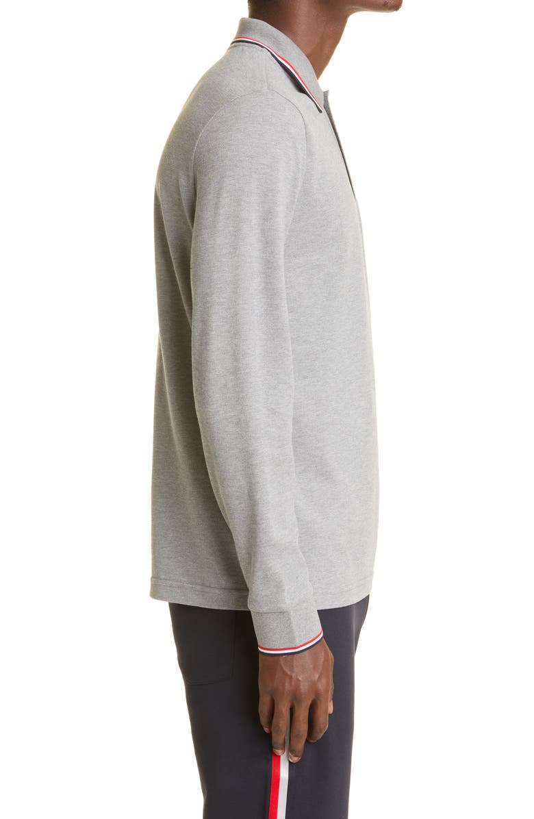 Moncler Maglia Long Sleeve Polo, Alternate, color, 