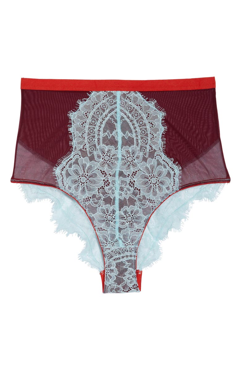 Dora Larsen Fern High Waist Panties, Alternate, color,