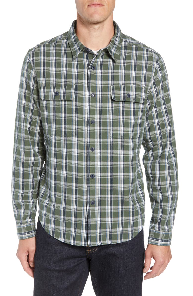 UGG<sup>®</sup> Anders Flannel Sport Shirt, Main, color, 
