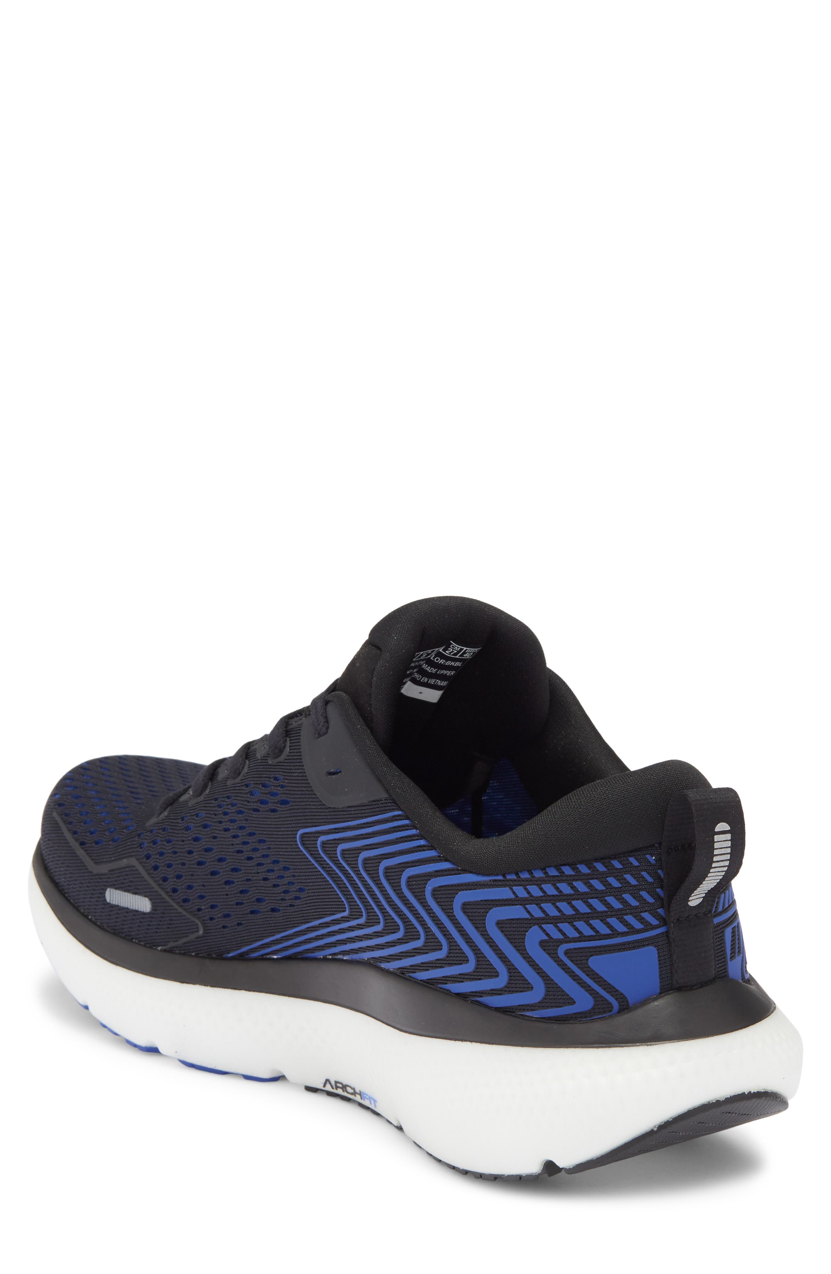 SKECHERS GO RUN Max Ride 11 Running Shoe, Alternate, color, Black/ Blue