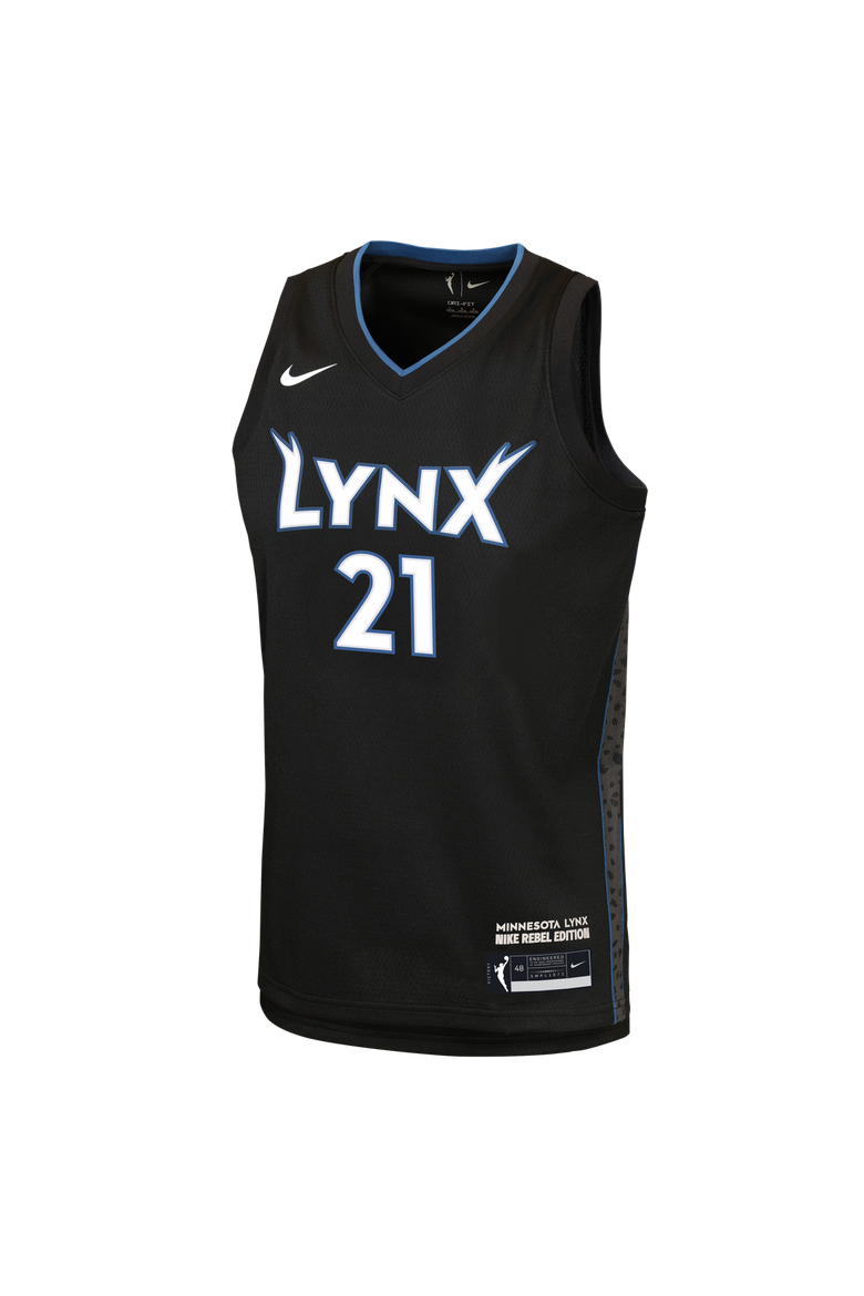 Youth Nike Kayla McBride Black Minnesota Lynx Victory Jersey - Rebel Edition, Alternate, color, Black