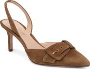 Veronica Beard Lenora Leather Slingback Pump