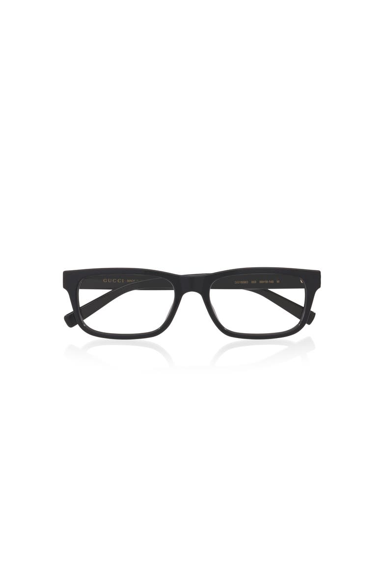 56mm Rectangle optical glasses, Alternate, color, Blue