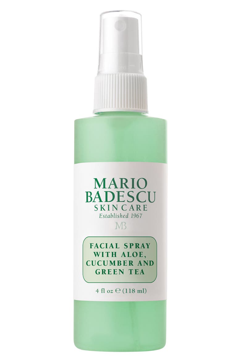 Facial Spray with Aloe, Cucumber & Green Tea, Main, color, NO COLOR