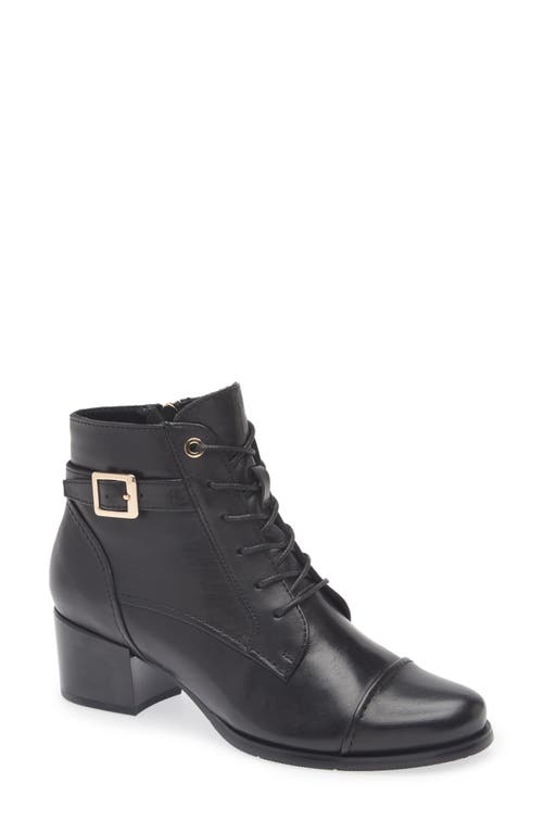 Regarde Le Ciel Jolene Buckle Bootie In Black