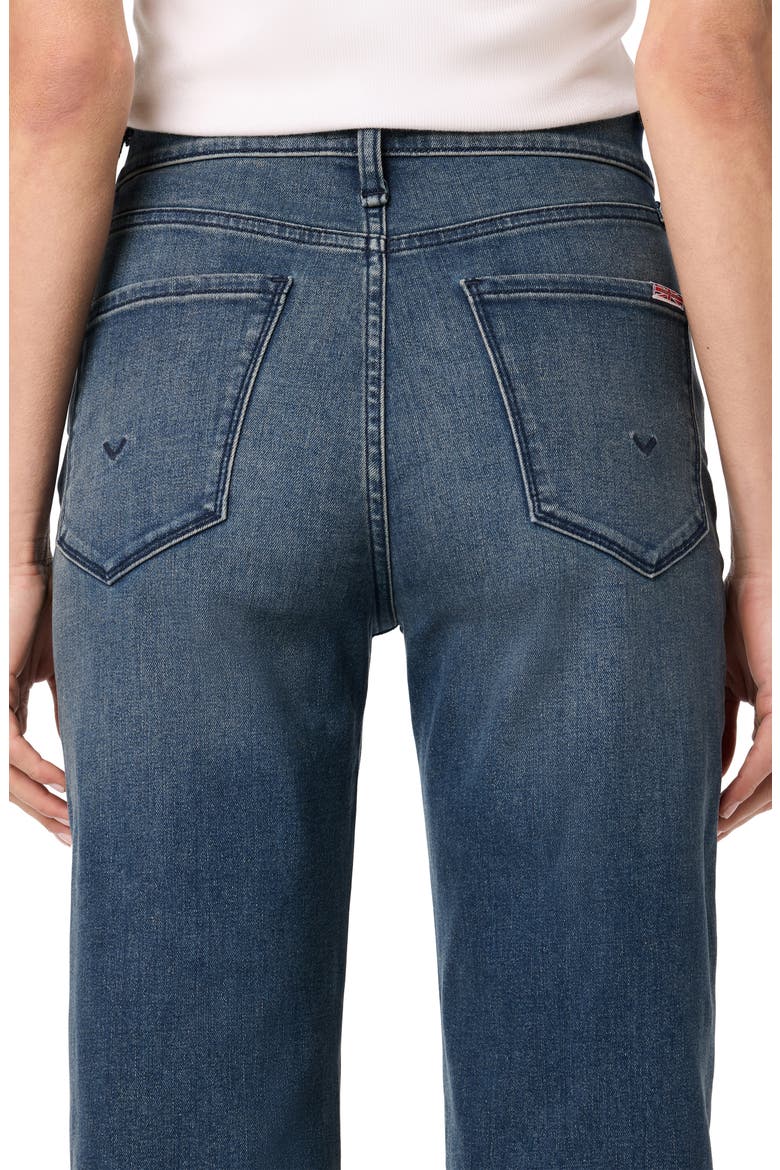 Noa High Waist Crop Straight Leg Jeans, Alternate, color, BOCACHICA