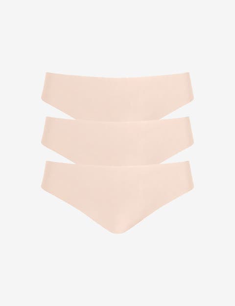 Butter Mid-Rise Thong 3-Pack