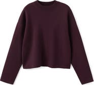 MANGO Structured Crewneck Sweater