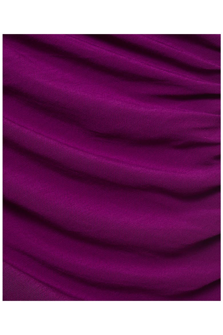 Asymmetric Dress, Alternate, color, PURPLE