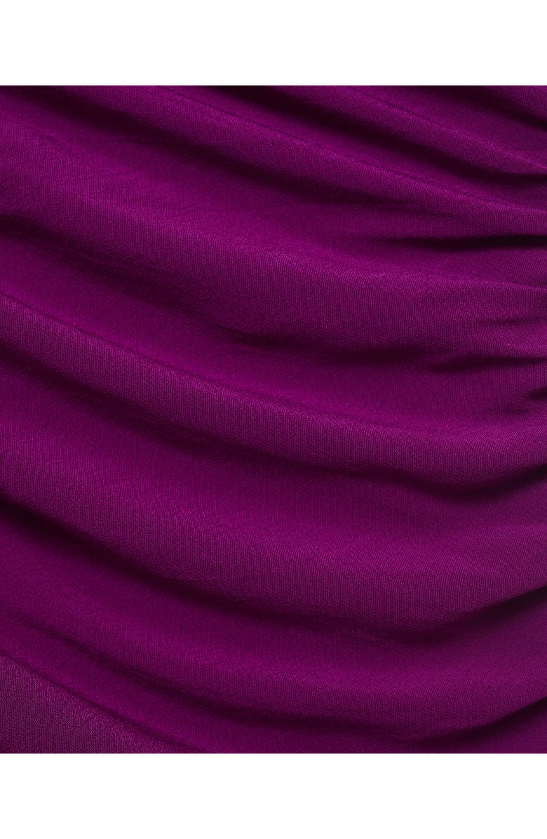 MANGO Asymmetric Dress, Alternate, color, Purple