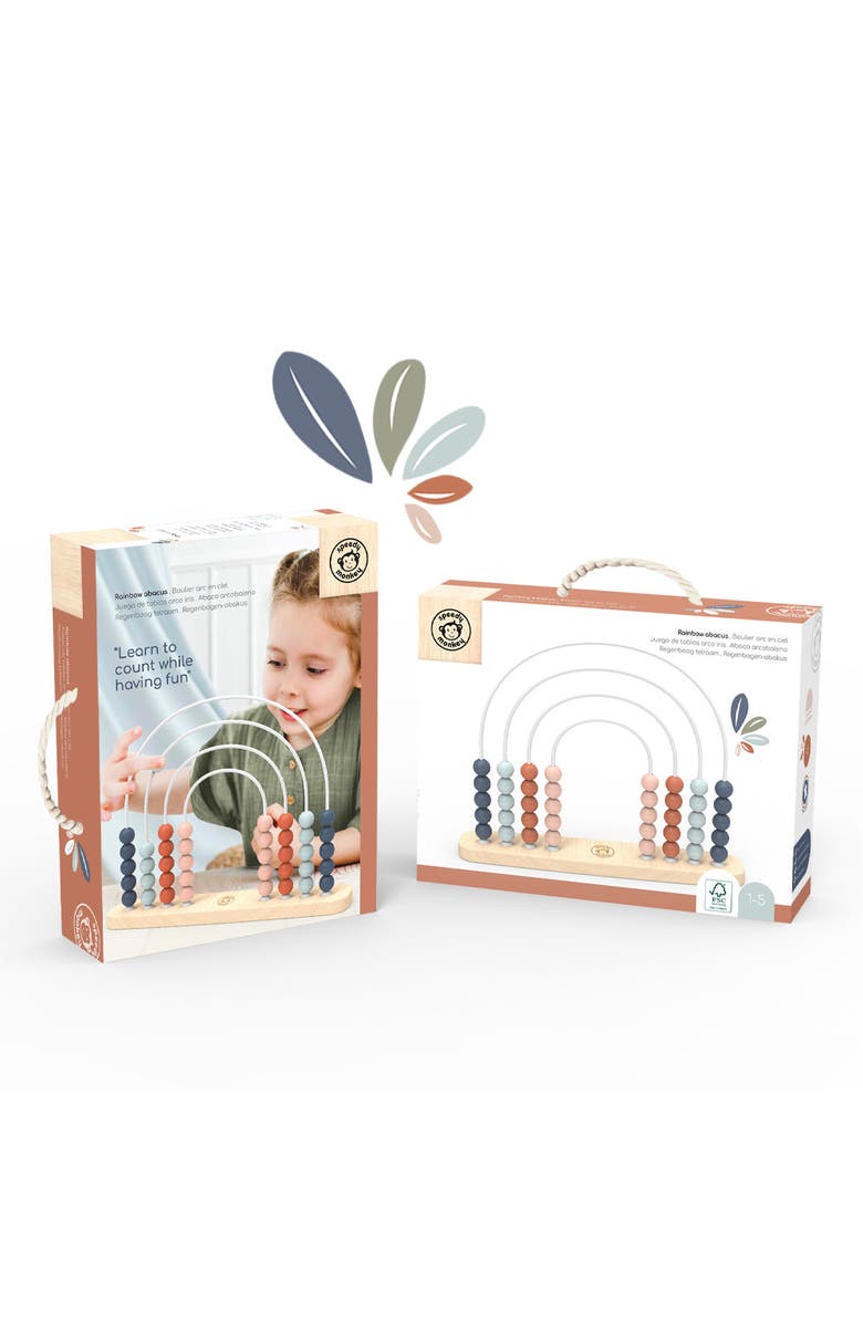 Speedy Monkey Rainbow Abacus, Alternate, color, Multi