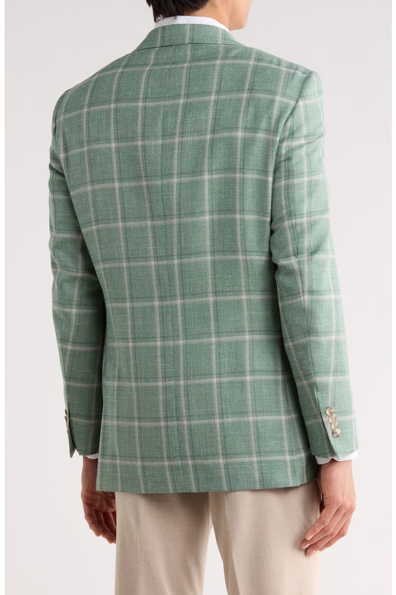 Light Green Wool Blend Sport Coat, Alternate, color, LIGHT GREEN