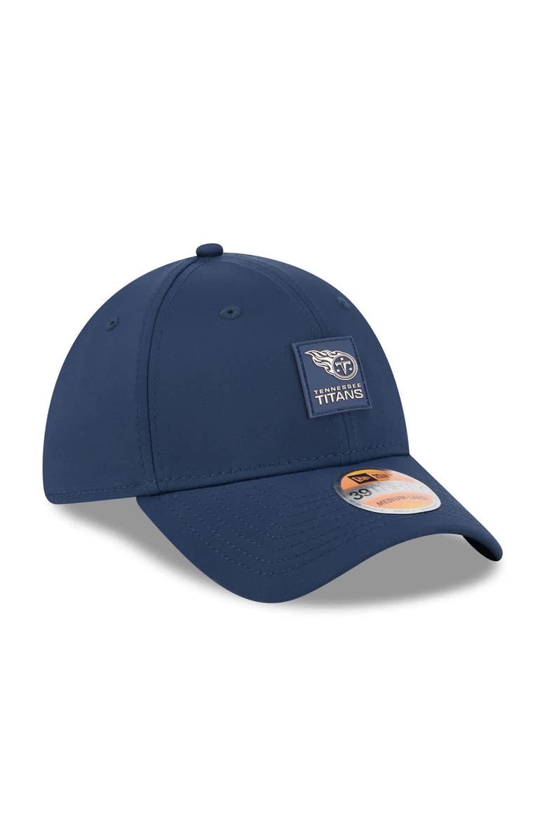 New Era Men's New Era Navy Tennessee Titans 2025 Sideline 39THIRTY Flex Hat, Alternate, color, Navy