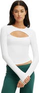 COTTON ON BODY Women's Active Keyhole Long Sleeve