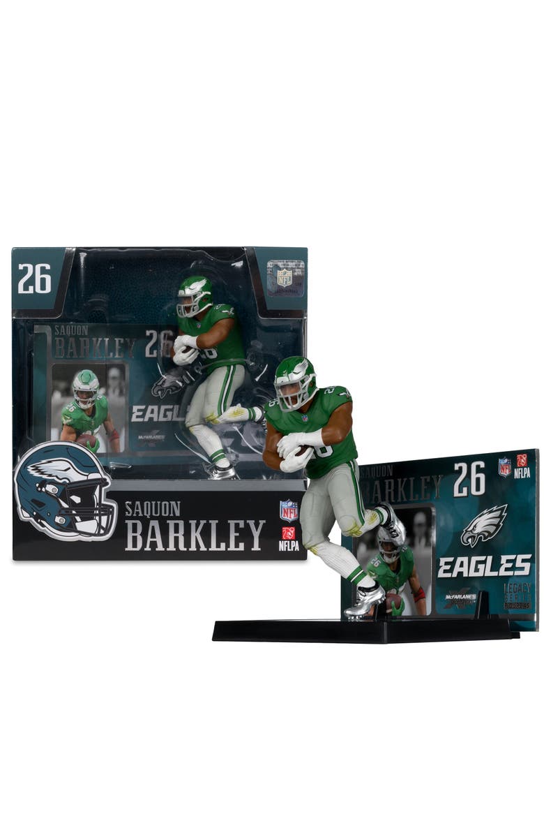 McFarlane Saquon Barkley (Eagles Classic Uniform) NFL 7" Figure McFarlane, Main, color, 