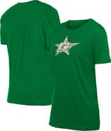 New Era Women's New Era  Green Dallas Stars Glam Game Floral T-Shirt