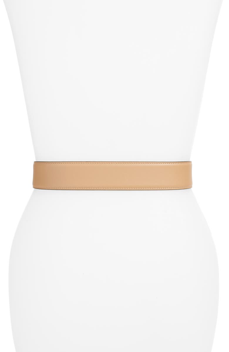 Gucci Interlocking-G Leather Belt, Alternate, color,