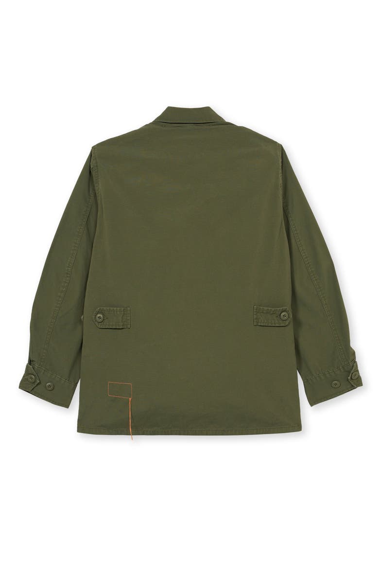 Fortela Jungle Cotton Jacket, Alternate, color, Green