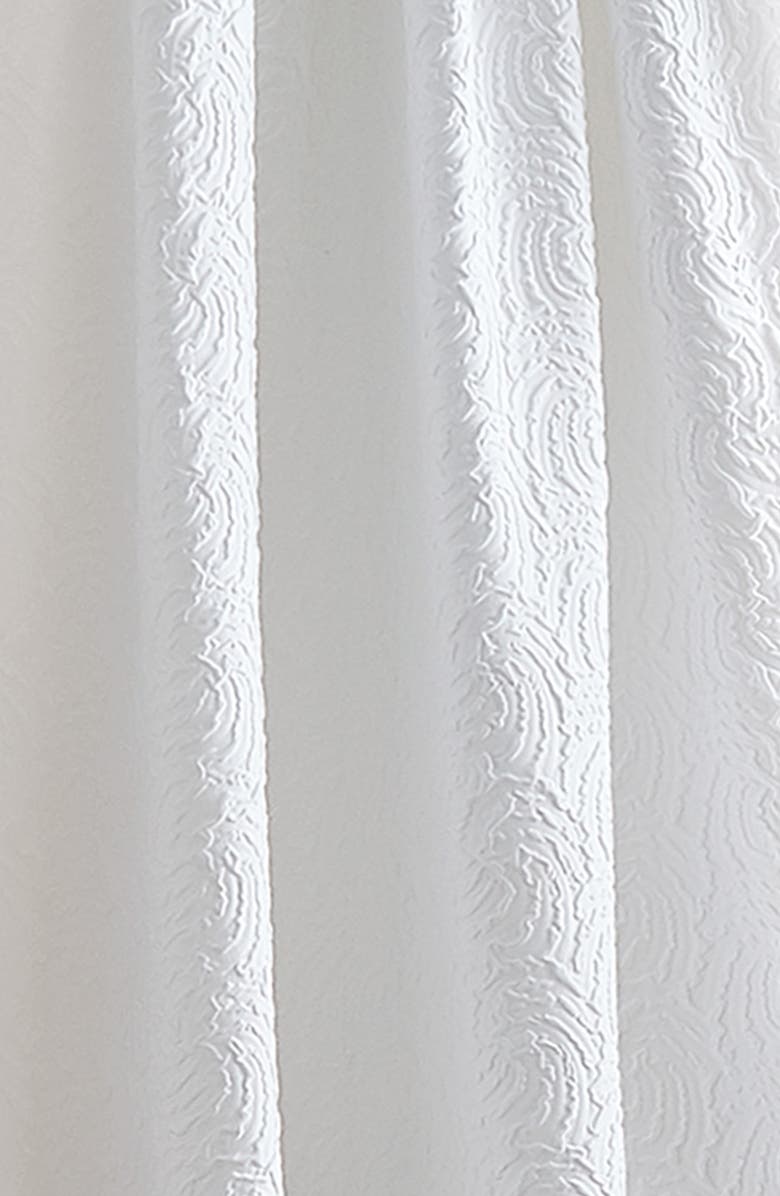 DKNY Cloud Textured Set of 2 Back Tab Window Panels, Alternate, color, 