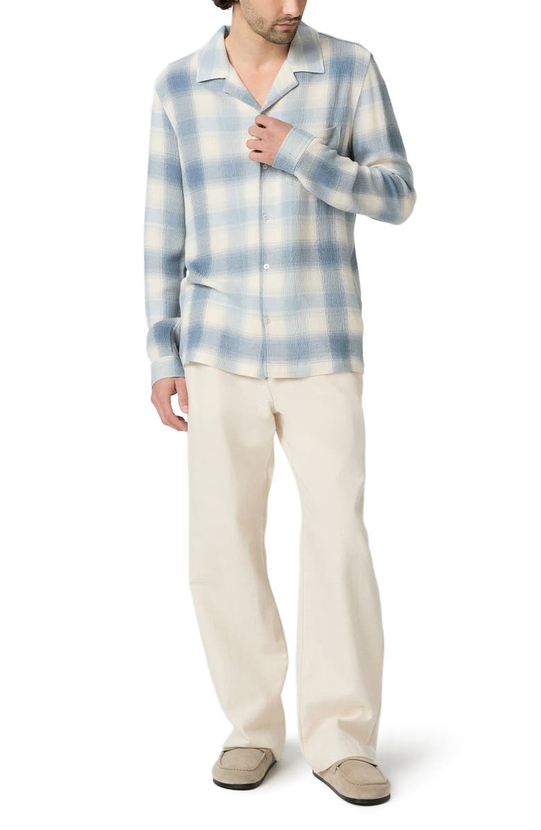 PAIGE Kransey Plaid Shirt, Alternate, color, Shadow Plaid