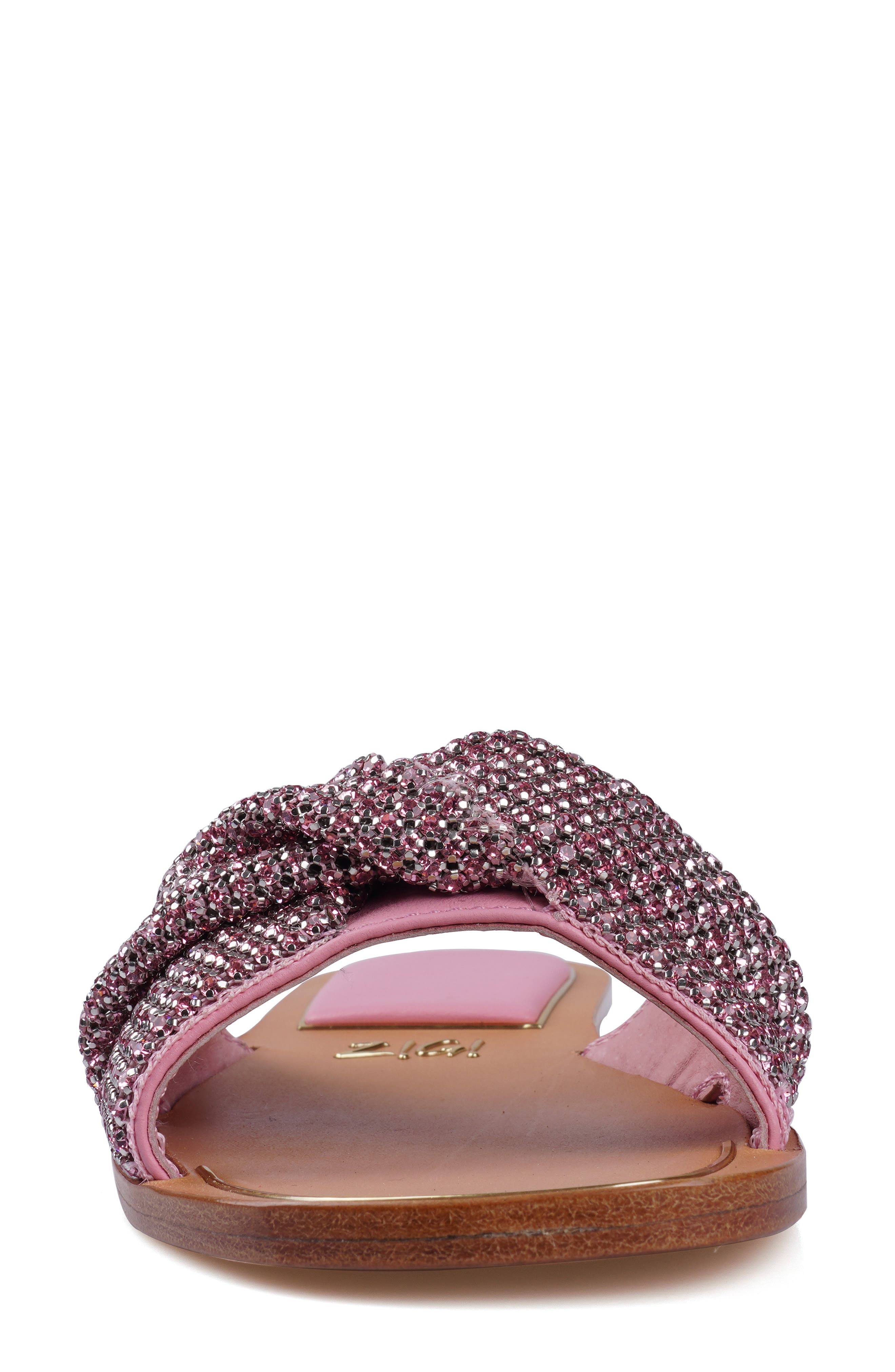 ZIGI Judith Slide Sandal, Alternate, color, Pink Lthr