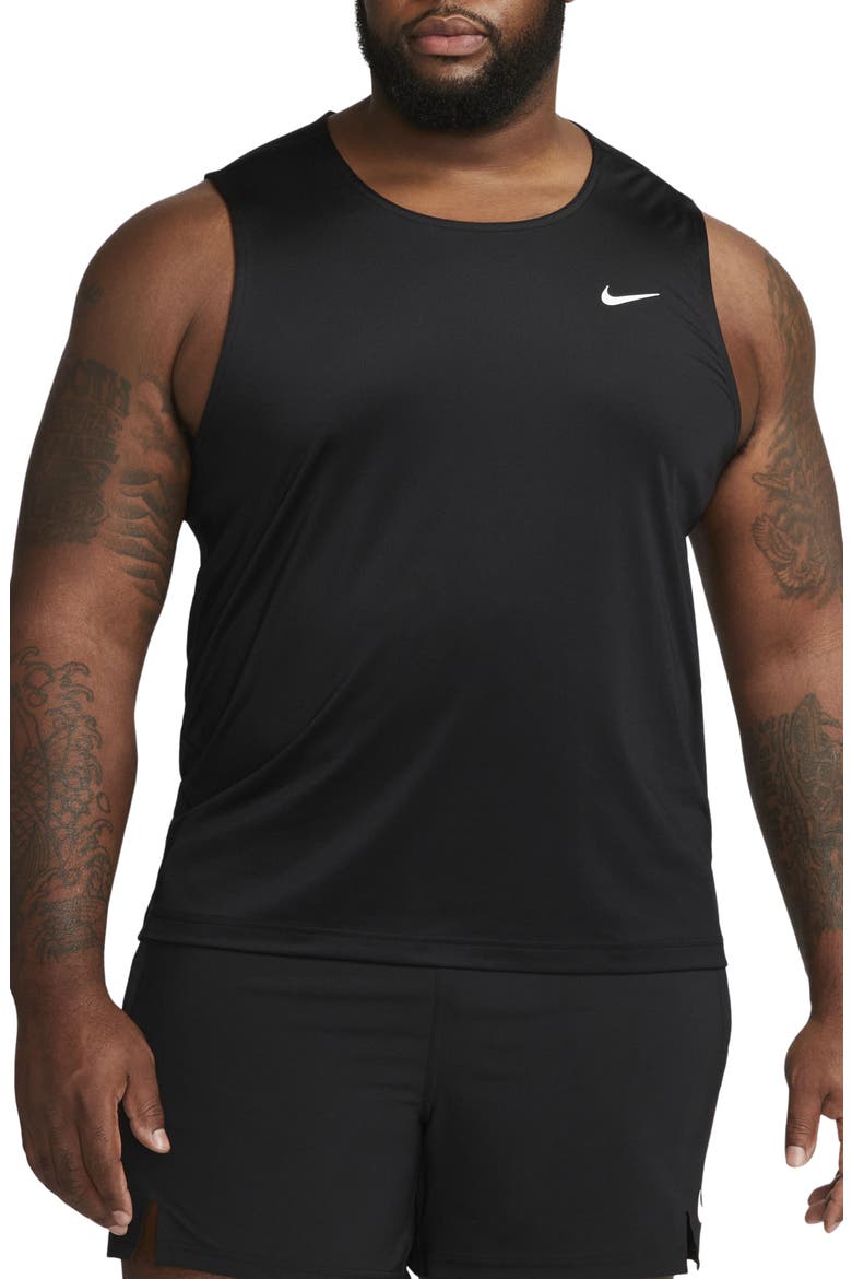 Dri-FIT Ready Tank, Alternate, color, BLACK/COOL GREY/WHITE